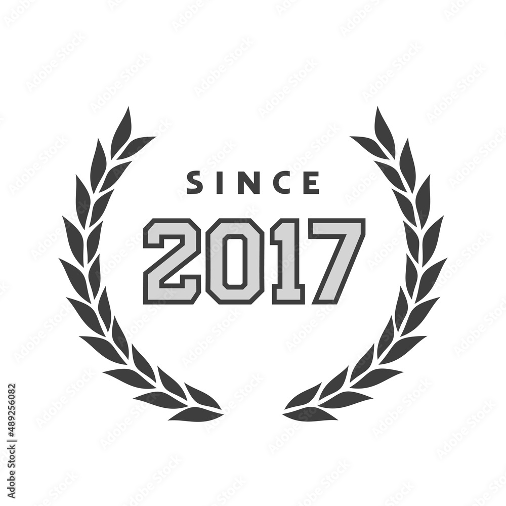 Since 2017 emblem Since 2017 emblem