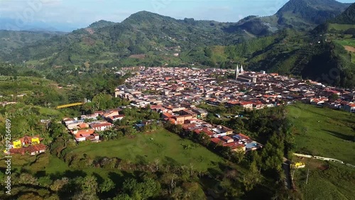 Village in the mountains - Jardín Antioquia - Colombia - Small Town - Pueblo