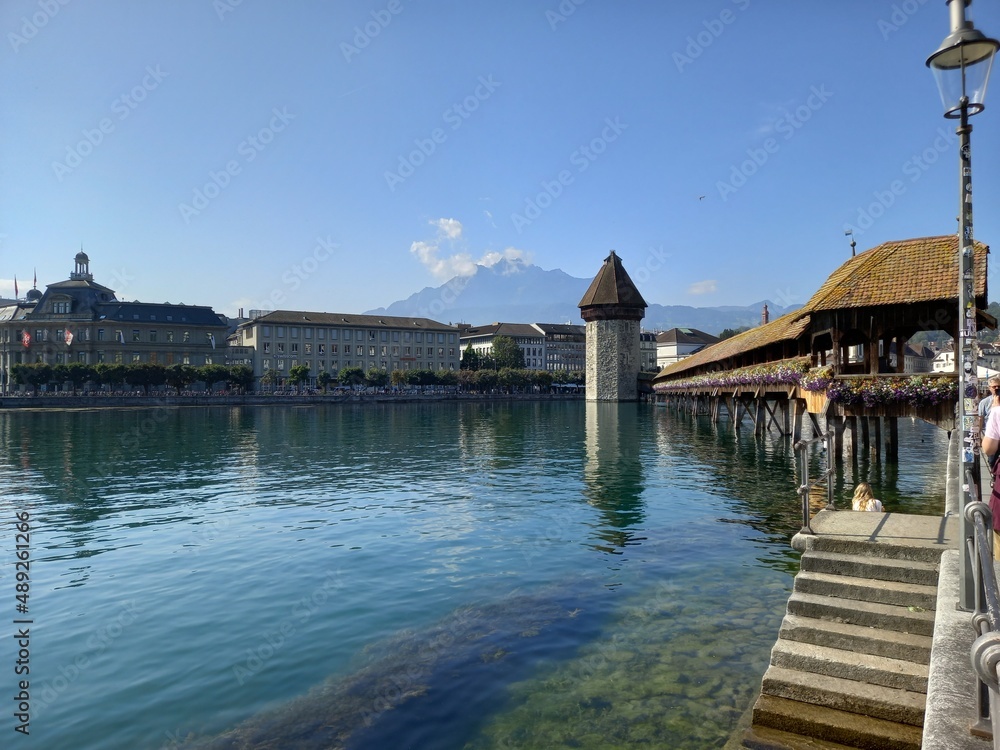 Fototapeta premium Kapellbrücke in Luzern