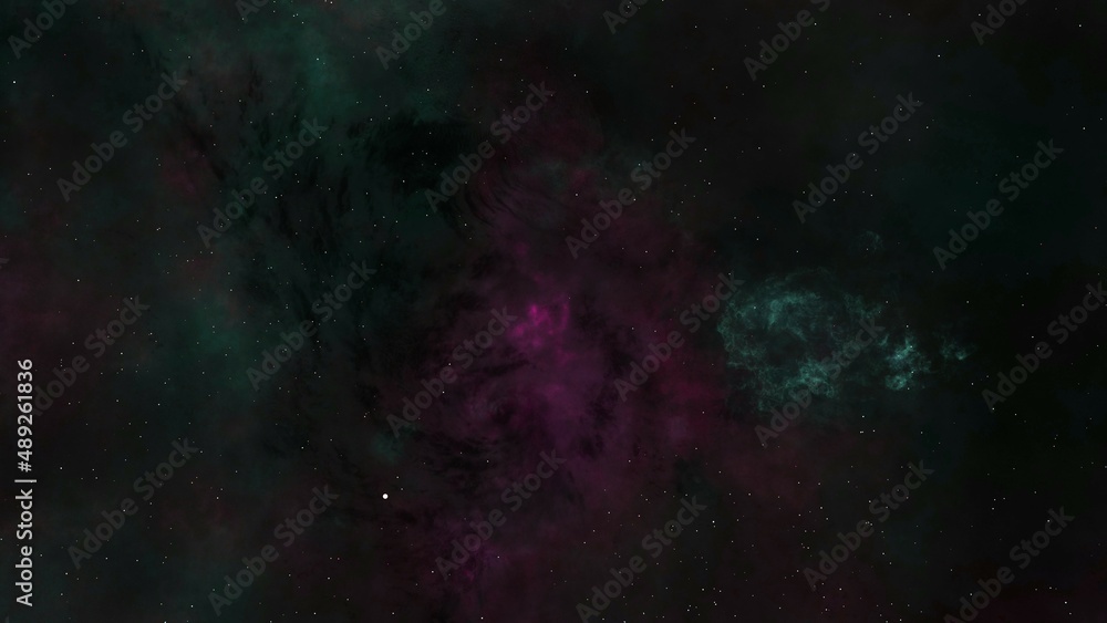 Green and Purple Abstract Glowing Space nebula background Green and Purple Abstract Glowing Space nebula background