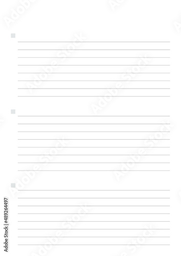 2023 Digital Notes Sheet.