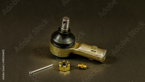 STEERING AND SUSPENSION PARTS, tie rod end. Muñon de suspensión y dirección, piezas de recambio automotriz.