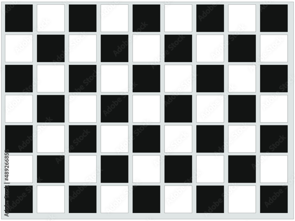 Fototapeta premium Grafika przedstawiającą tło wypełnione czarno biała szachpwnica.