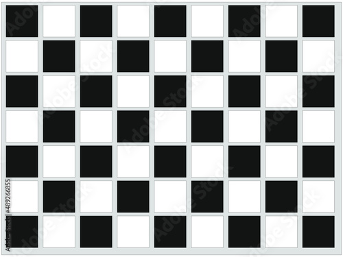 Grafika przedstawiającą tło wypełnione czarno biała szachpwnica.