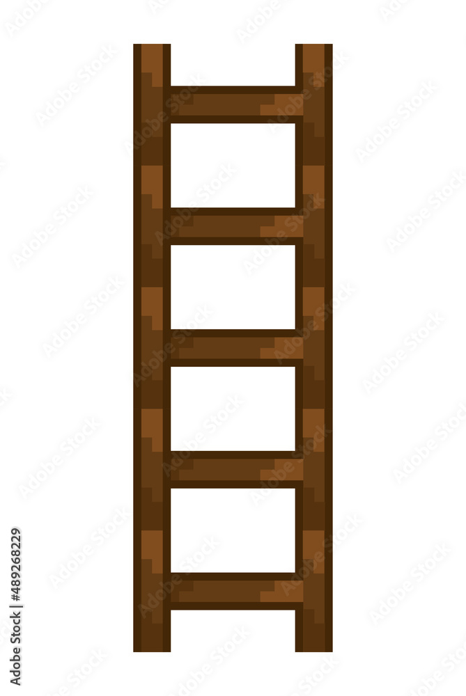 wooden stair pixel art wooden stair pixel art