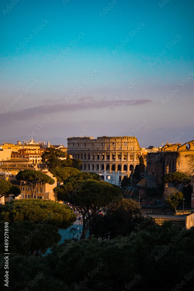 Buildings and attractions  in Rome, Italy