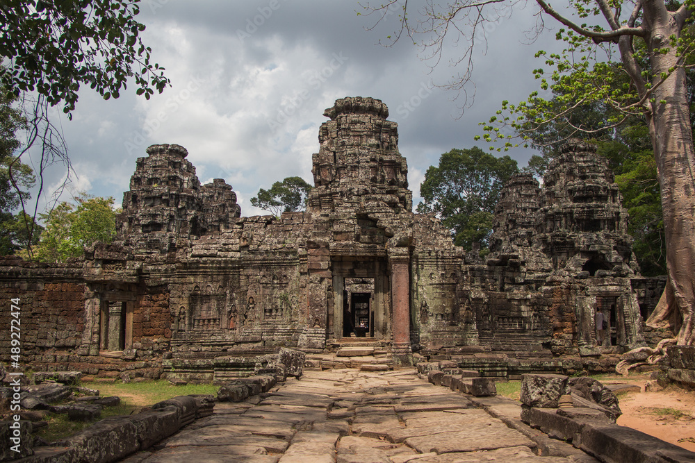 Templo de Ta Prohm en Angkor, Camboya