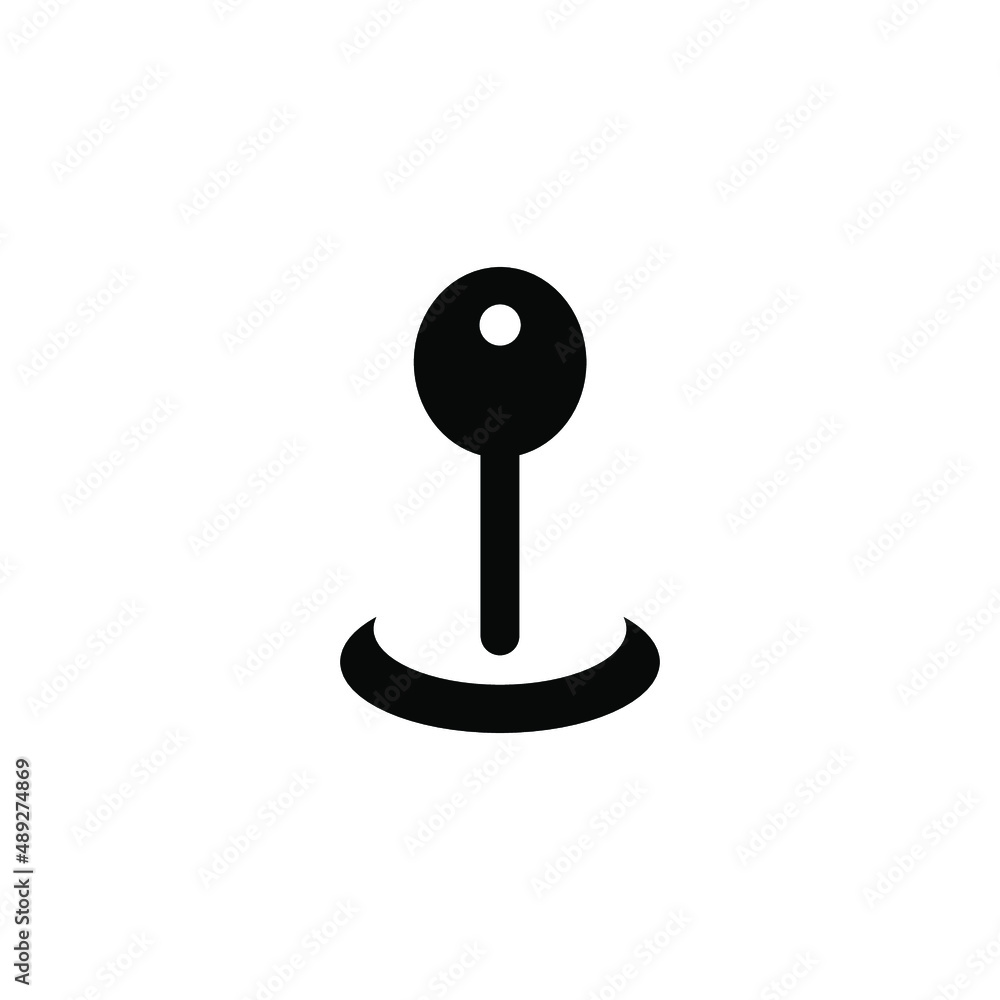 simple map location marker icon vector simple map location marker icon vector