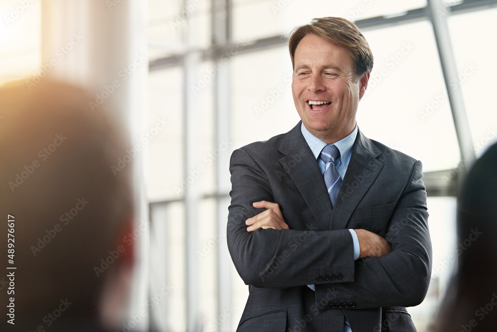 You bet we can. Cropped shot of businessman addressing his colleagues during a meeting. You bet we can. Cropped shot of businessman addressing his colleagues during a meeting.