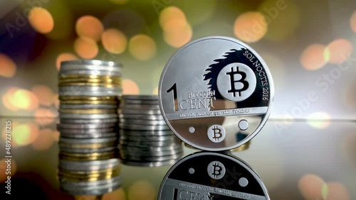 Bitcoin, ethereum, lightcoin crypto currency video