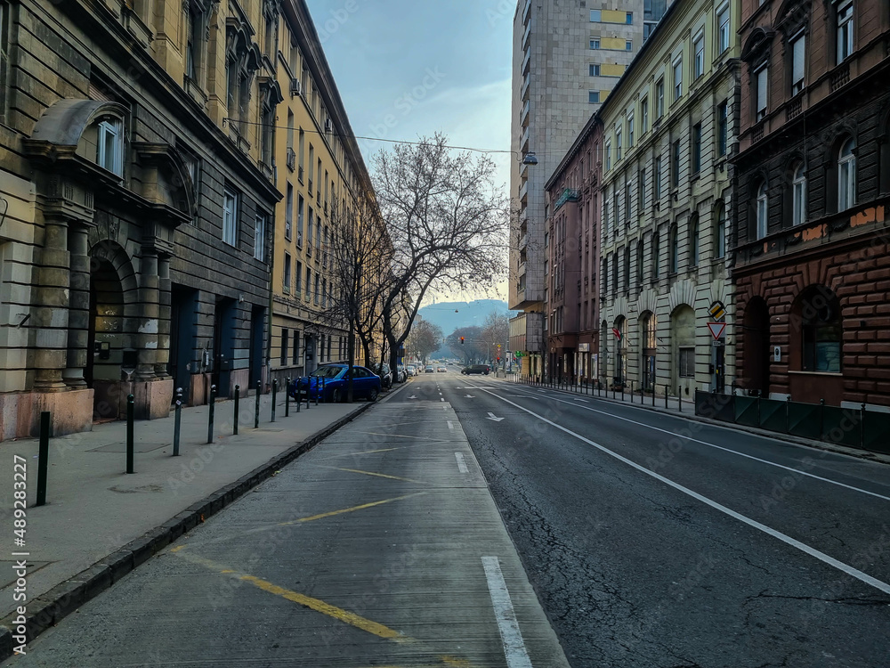 A street in the Budapest
