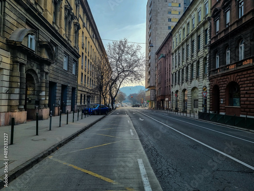 A street in the Budapest