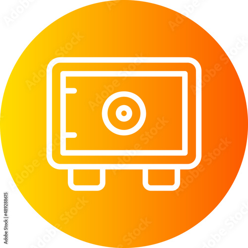 safebox gradient icon