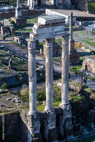 ruins of roman temple