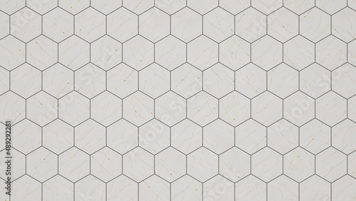 seamless pattern of hexagon marble tiles, tile floors for kitchen or bathroom