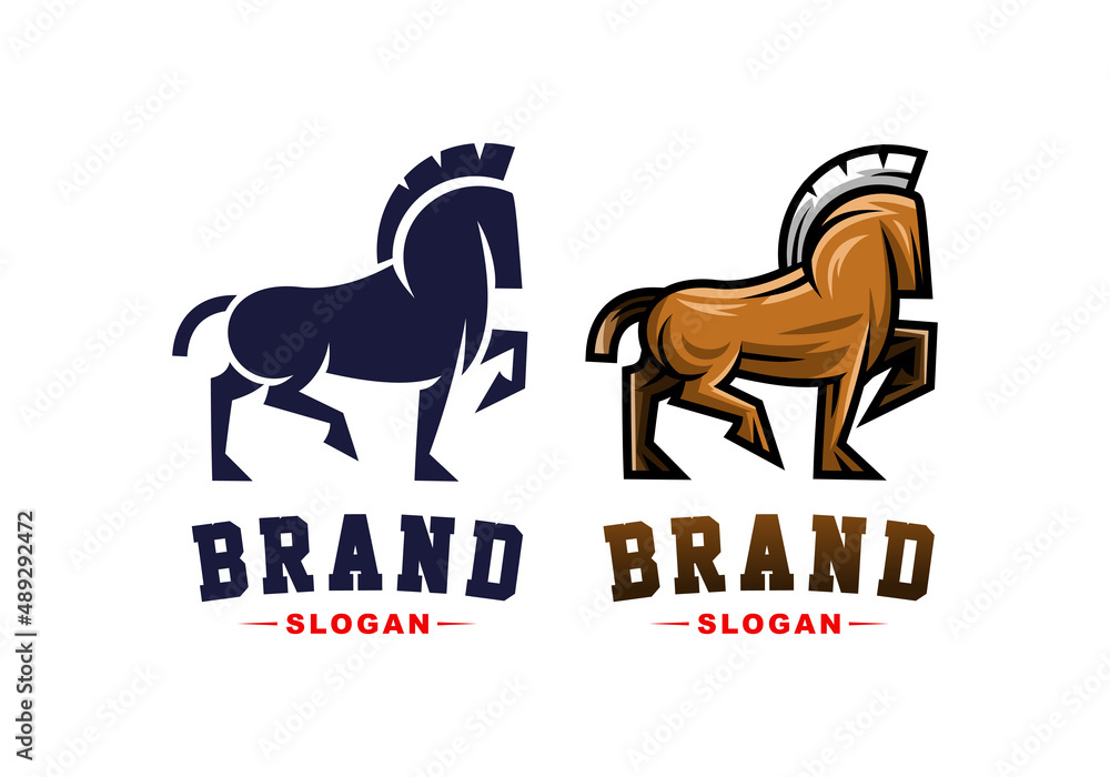 Logo Horse Vector Illustration Template Good for Any Industry Logo Horse Vector Illustration Template Good for Any Industry