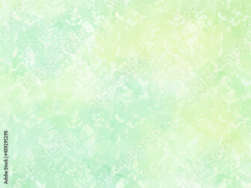 グリーングラデーションの背景素材