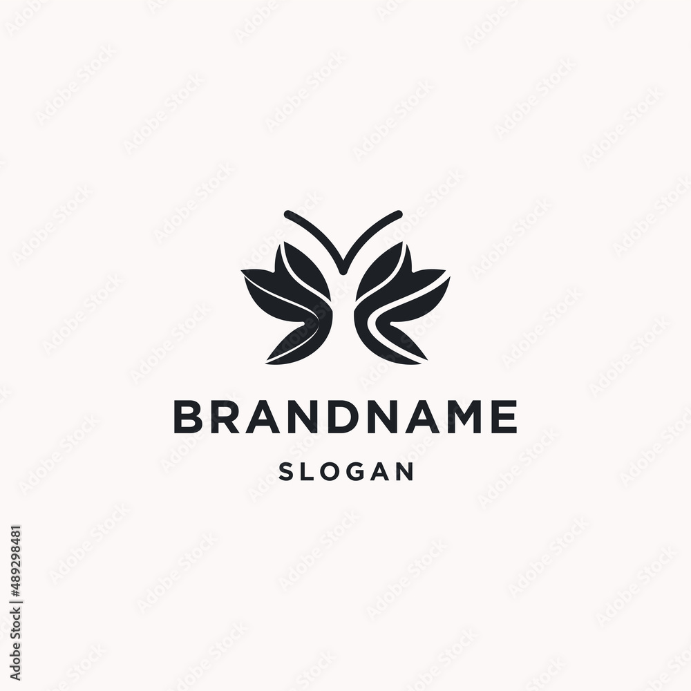 Butterfly logo icon design template Butterfly logo icon design template