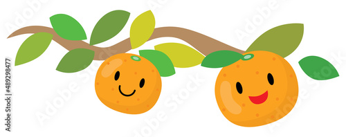 みかんの枝のキャラクター