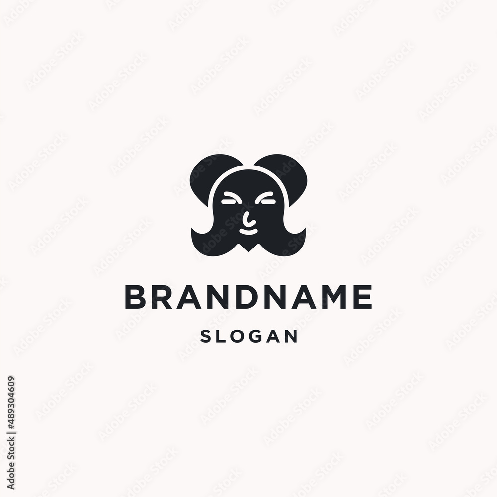 Woman logo icon design template Woman logo icon design template