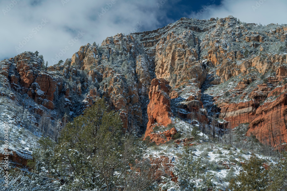 Snowbound Sedona Arizona USA