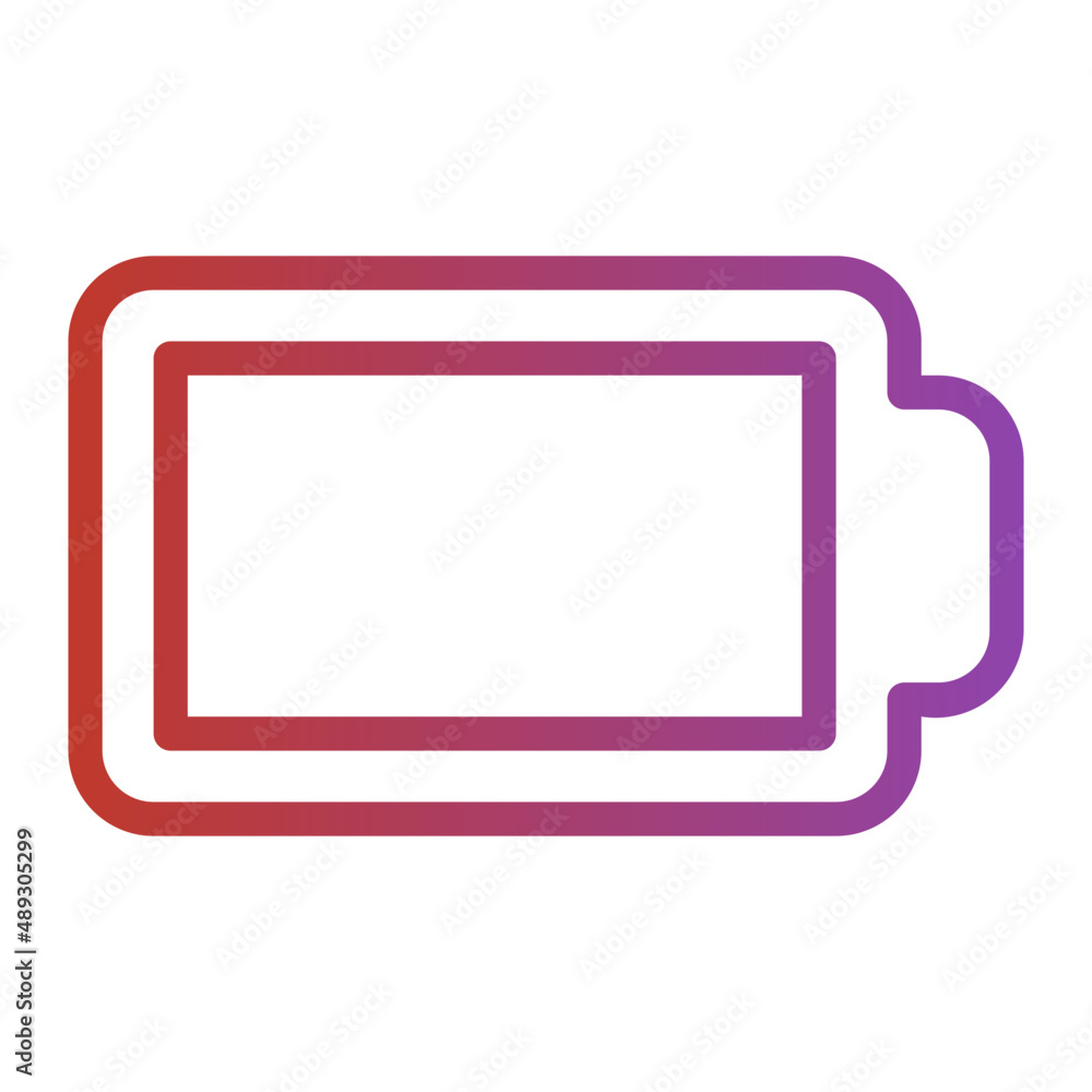 smartphone charger gradient icon smartphone charger gradient icon
