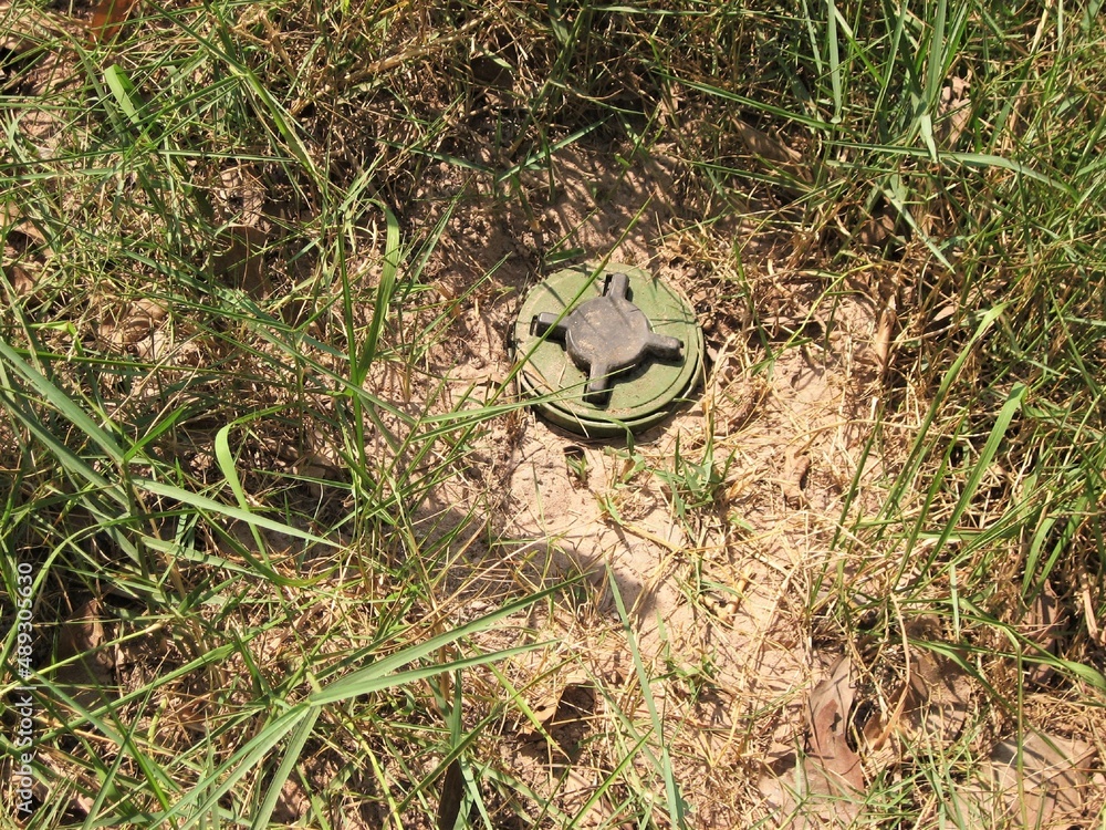 Fototapeta premium カンボジア、シェムリアップの地雷博物館。 Land mine Museum in Siem Reap, Cambodia.