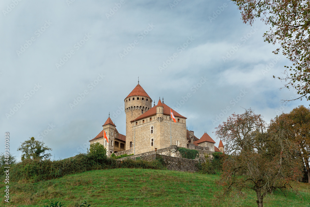 The Chateau de Montrottier near Annecy, France