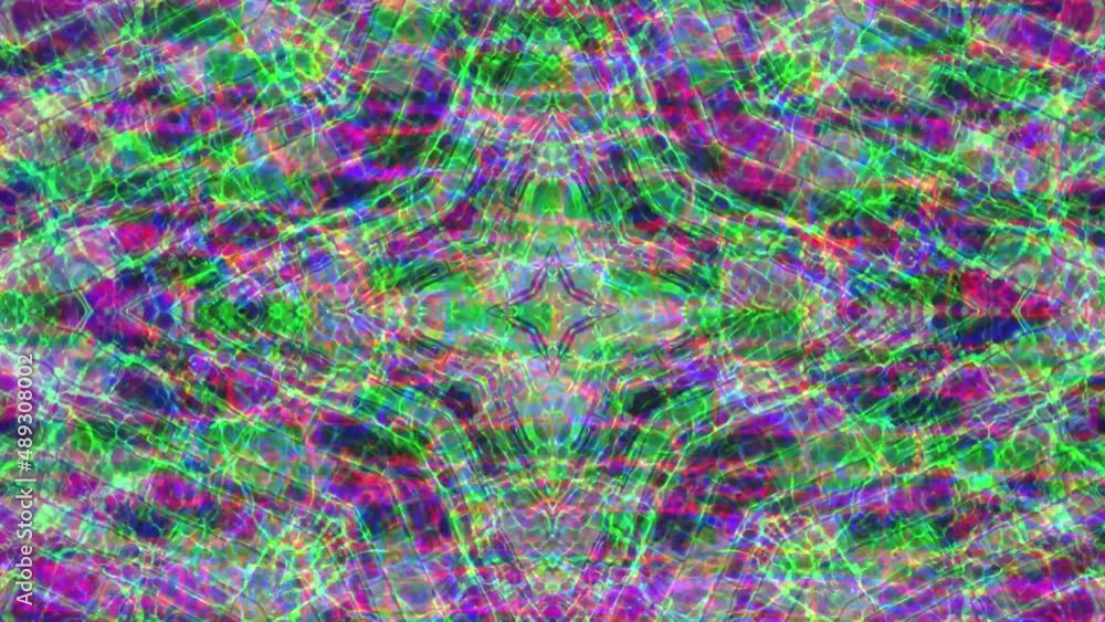 Dizzy neon color water wavy motion kaleidoscopic abstract animation Dizzy neon color water wavy motion kaleidoscopic abstract animation
