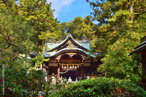 兎で有名な京都市岡崎神社01   © 欣也 原