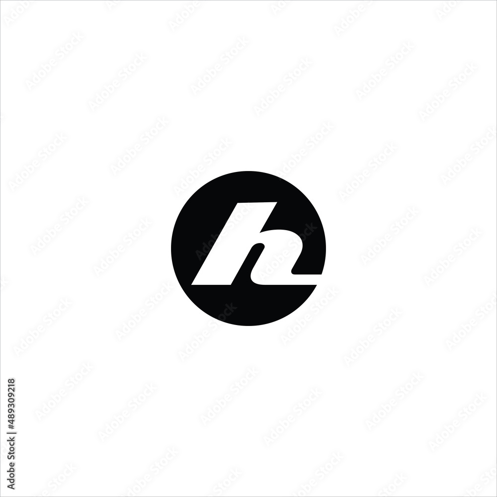 letter h logo vector emblem template letter h logo vector emblem template