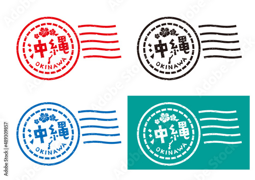 沖縄スタンプ　イラスト素材