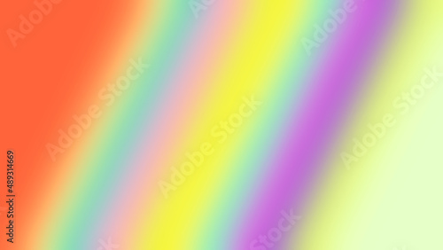Blurred gradient multicoloured pastel abstract background