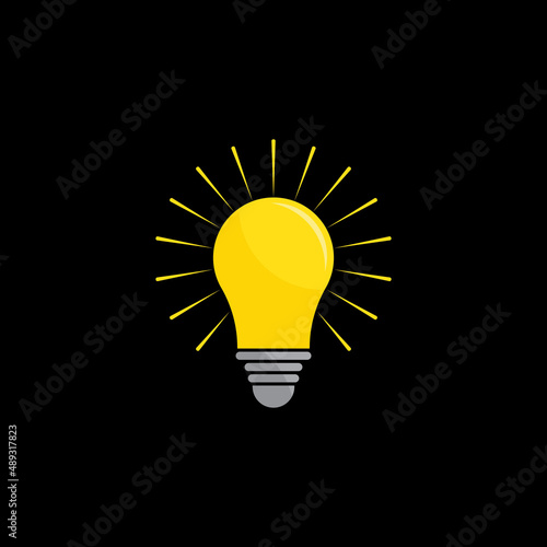 Bulb technology ilustration