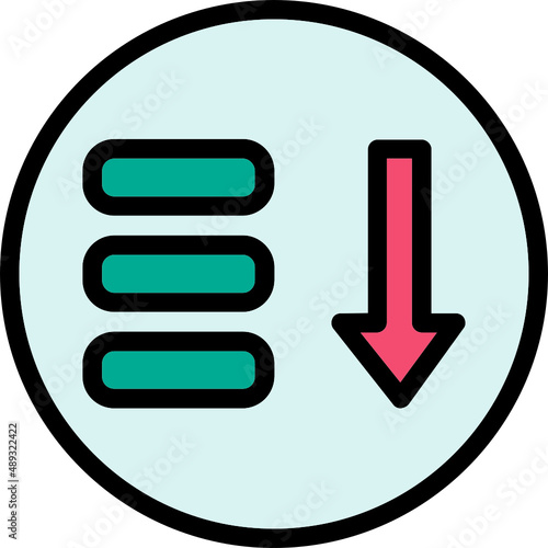 Sort Amount Down Icon
