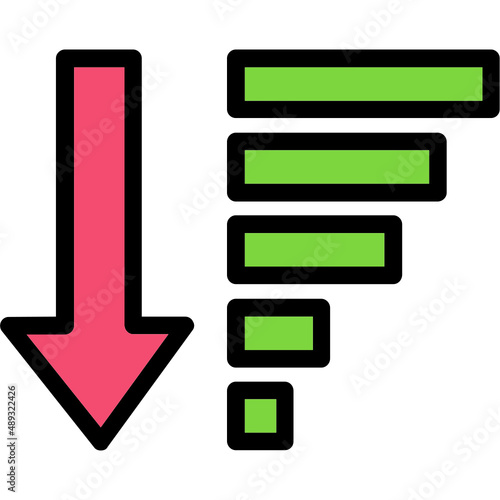 Sort Amount Down Alt Icon
