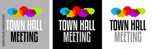 Town hall meeting