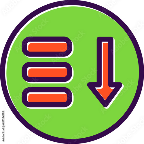 Sort Amount Down Icon