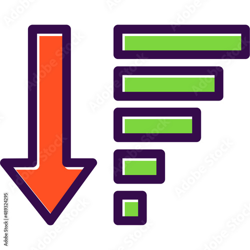 Sort Amount Down Alt Icon