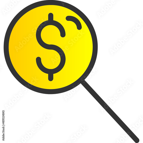 Search Dollar Icon