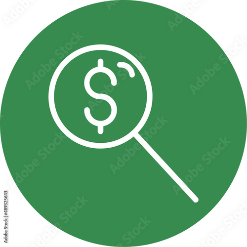 Search Dollar Icon