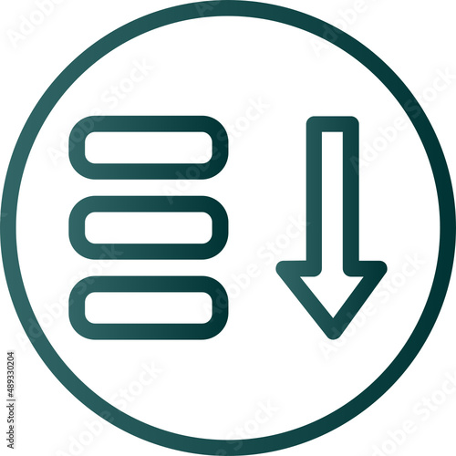 Sort Amount Down Icon