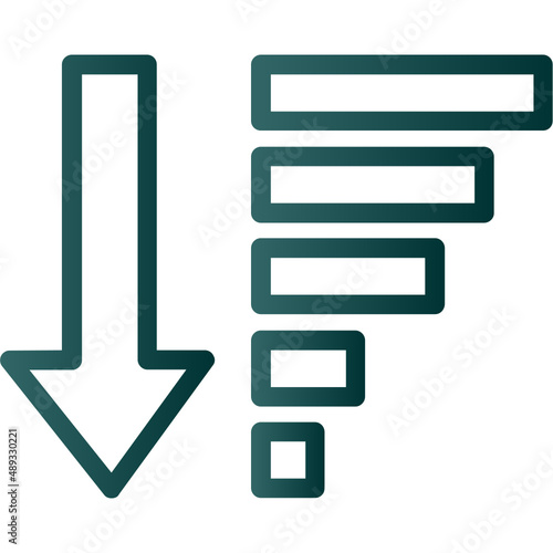 Sort Amount Down Alt Icon