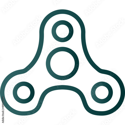 fidget spinner icon