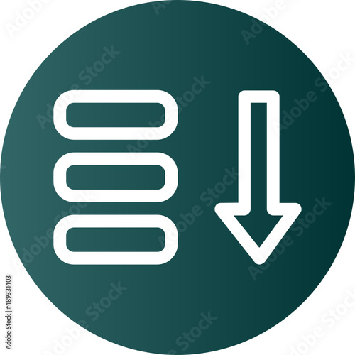 Sort Amount Down Icon