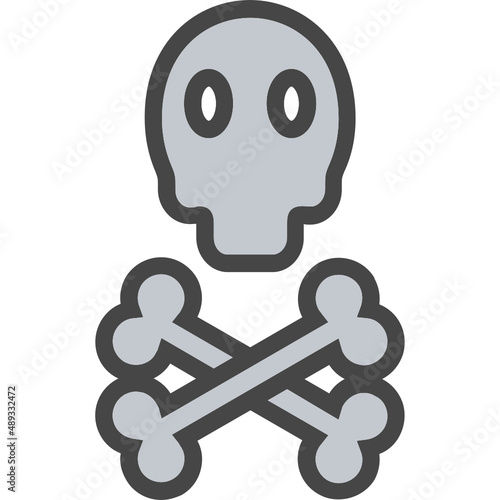 Skull Crossbones Icon