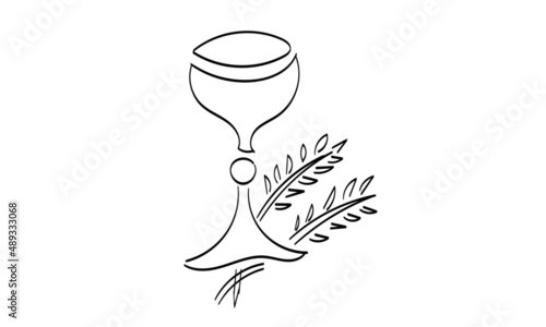 Lent Season. Design for print or use as poster, card, flyer or T Shirt
