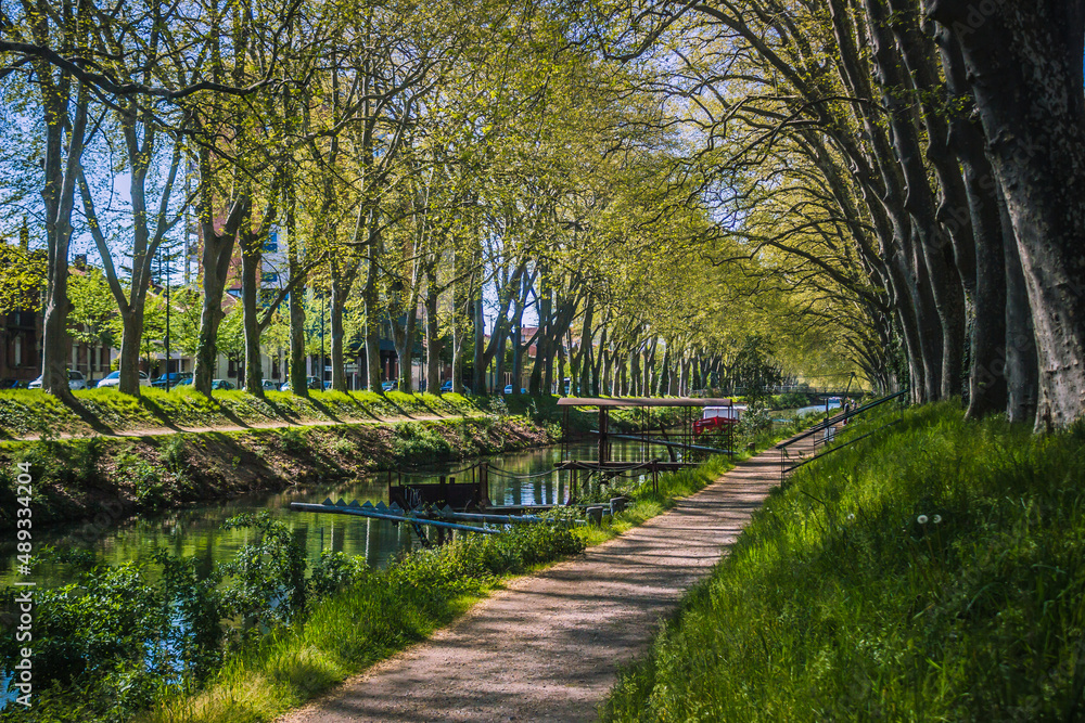 Canal du midi Toulouse France