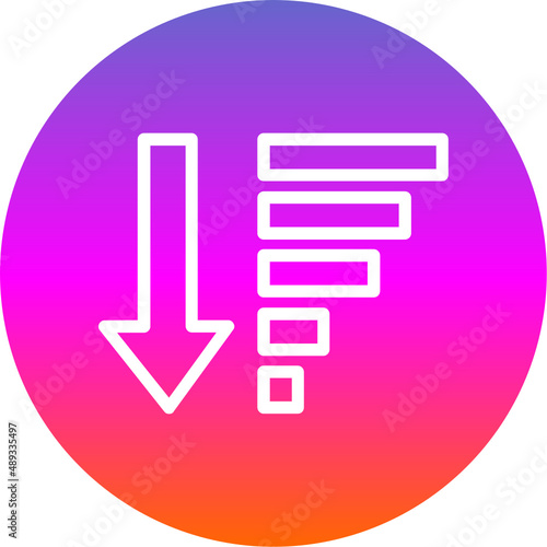 Sort Amount Down Alt Icon