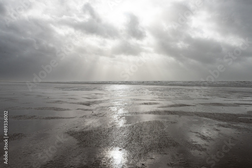 Storm Eunice arriving at IJmuiden (NL) photo